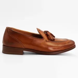 Women's tassel loafer in calf leather siena (BRD10687)