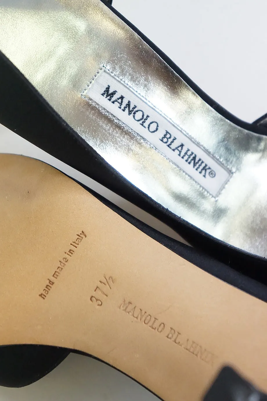 [WS4852] Manolo Blahnik | Mid Heel Pump