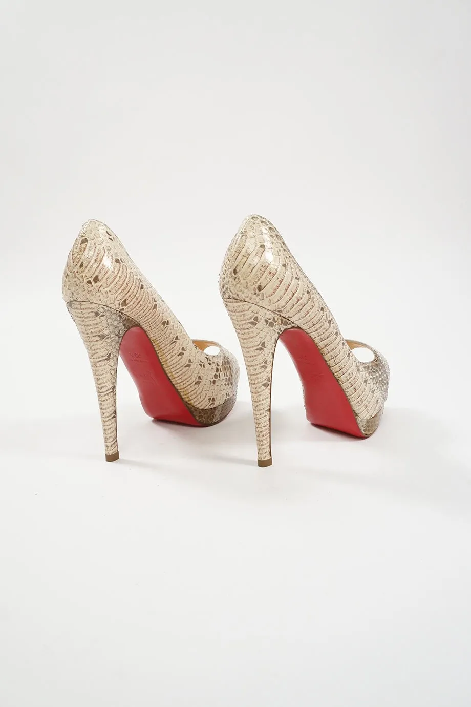 [WS6341] Christian Louboutin | Open Toed Pump