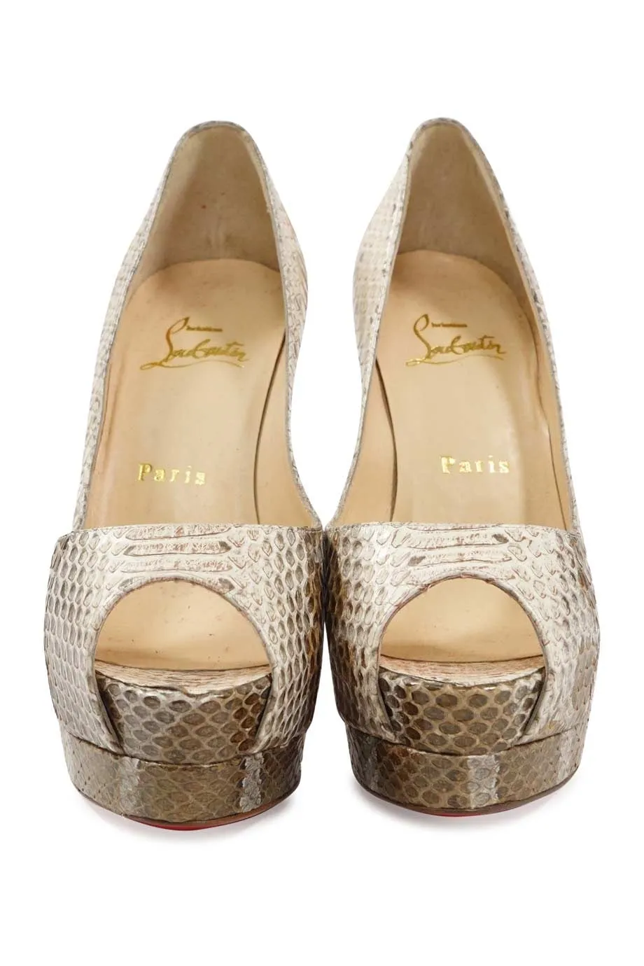 [WS6341] Christian Louboutin | Open Toed Pump