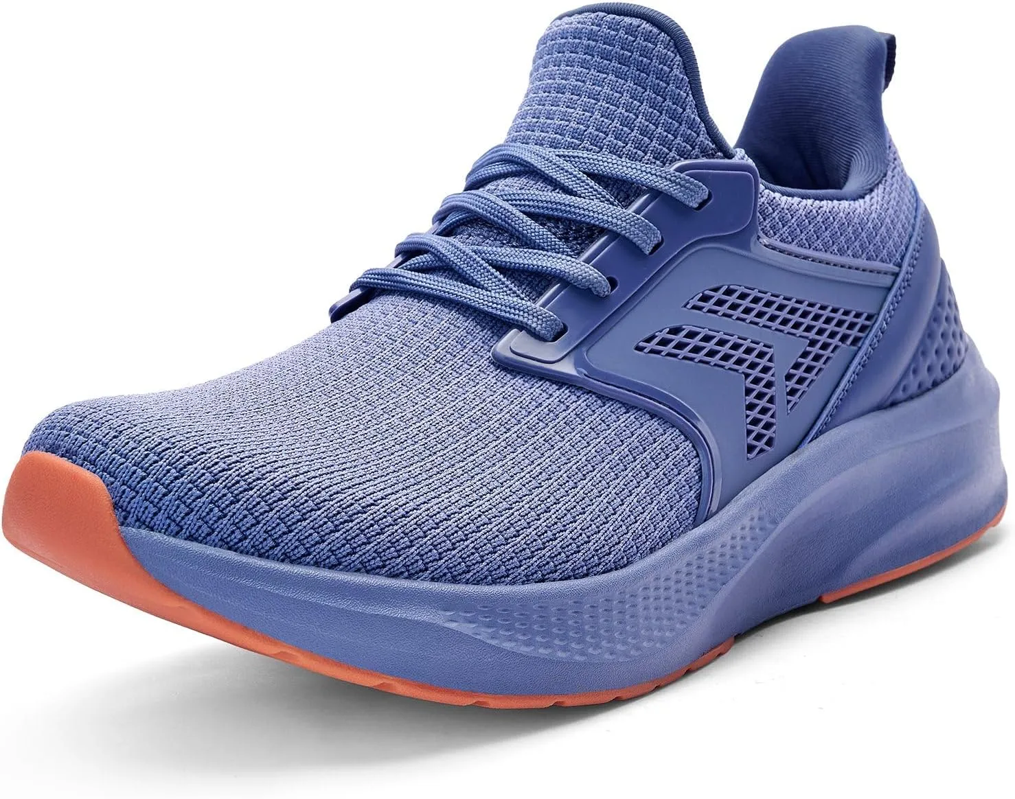 ZZS Mens White Sneaker Tennis Shoes - Slip On Running Shoes Lightweight Casual Walking Shoes for Athletic Workout Gym